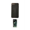 ieg™ iPhone 7 Plus Kılıf Akış Doku - Şeffaf 360 Full Body Arka Koruyucu