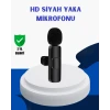 ieg™ İphone İçin Çift Mikrofonlu Telsiz Yaka Mikrofonu 360 Derece Hd Ses