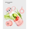 ieg™ Kablosuz Taşınabilir Mini Blender – USB Şarjlı, 1200mAh