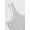 ieg™ Kadın Gri Askılı Crop Top ve Şortlu Gecelik Takım