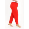 ieg ™ Kadın Pamuklu Büyük Beden Alt Pijama Kırmızı