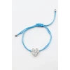 ieg™ Kalp İp Bileklik - Turkuaz