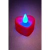 ieg™ Kalp Şekilli Işıklı Mum 4 cm