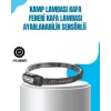 ieg™ Kamp Lambası Kafa Feneri Kafa Lambası Ayarlanabilir Sensörlü Şarjlı