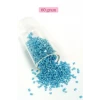 İEG Kesme Cam Boncuk 2mm - 60 Gram - Camgöbeği Mavi - BNC395