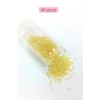 İEG Kesme Cam Boncuk 2mm - 60 Gram - Şeffaf Sarı - BNC351