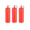 ieg™ Ketçap Şişesi - 1000ml Dev Boy Kırmızı 3 Adet