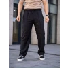 ieg™      Keten Cepli Çıma Dikişli jogger Buggy Pantalon Rahat kalıp - Siyah