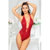 ieg™ Kırmızı Çift Çapraz İpli Bodysuit - 891