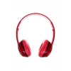 İEG® Kırmızı Kulak Üstü Portatif Katlanır Stereo Kulaklık
