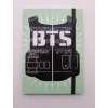 ieg ™ Lastikli Noktalı Sert Kapak BTS Defter