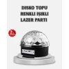 ieg™ Led Disko Küresi Bluetooth Hoparlörlü Ritimle Senkronize Döner Işıklı