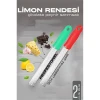 Limon Rendesi - Uzun Peynir Çikolata Sarımsak Rendesi 2 li set 721979