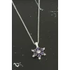 ieg™ Lotus Zirkon Taşlı Trend Kolye