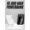 ieg™ Magsafe Hızlı Şarj 10.000 Mah Wireless Şarj Powerbank Android ve İOS Uyumlu
