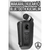 ieg™ Makaralı Bluetooth Kulaklık Kulak İçi Android iOS Uyumlu Titreşimli