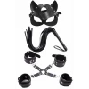 ieg™ Maske Kırbaç Bileklik 5 Li Harness Deri Set