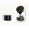 ieg™ Mıknatıslı Katlanabilir Telefon Tutucu - Torpido ve Cam Uyumlu