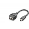 ieg™ Mini Usb To Usb Otg Kablo - Siyah HN4591