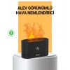ieg™ Modern Tasarımlı Alev Efektli LED Aromaterapi Hava Nemlendirici