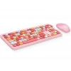 ieg™ Mofii No666 Pembe Klavye Mouse Set