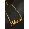 ieg™ Mutlu İsimli Kolye (Kişiye Özel)