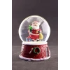 ieg ™ Noel Baba ve Hediyeleri Temalı Orta Boy Işıklı Kar Küresi 9 cm