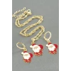 ieg™ Noel Baba Yılbaşı Kutulu Zincir Kolye Set