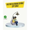 ieg™ Okuyan Çift Figürlü Dekoratif Gece Lambası Hediye Seçeneği