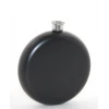 ieg™ Paslanmaz Çelik Yuvarlak 8 Oz Tekli Matara Siyah Renk
