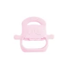 ieg™ Pembe Bebek Silikon Diş Kaşıyıcı