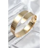 ieg™ Pirinç Sarmal Model Gold Renk Pazu Bileklik
