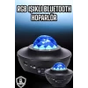 ieg™ Projektör Yıldız Gece Lambası Disko Topu Bluetooth Bağlantılı Taşınabilir Şarjlı