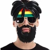 ieg™ Rasta Peruklu Bob Marley Parti Gözlüğü