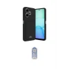ieg™ Redmi 13 4G Kılıf Vadi Çizgi Prime - Siyah Joko Magic 5D Cam