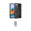 ieg™ Redmi Note 10 Pro Kılıf Ahenk Klasik Koleksiyonu - Siyah Joko Magic 5D Cam