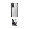 ieg™ Redmi Note 11 Kılıf Vadi Minimal - Şeffaf Temperli Cam Ekran Koruyucu