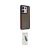 ieg™ Redmi Note 13 Pro 5G Kılıf Eksen Işık - Şeffaf Pasifik Cam Ekran Koruyucu