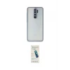 ieg™ Redmi Note 8 Pro Kılıf Ahenk Çizgi Serisi - Şeffaf Pasifik Cam Ekran Koruyucu
