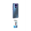 ieg™ Redmi Note 9 Kılıf Eksen Doku Prime - Siyah 5D Eko Cam Ekran Koruyucu