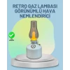 ieg™ Renkli Led Işıklı Retro Gaz Lambası Aroma Terapi Mist Maker