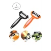 ieg™ Renkli Saplı 3 Başlı Çelik Soyacak - Soyucu