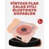 ieg™ Retro Kristal Netliğinde Ses – Gece Işıklı Retro Bluetooth Hoparlör