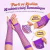 ieg™ Retro Mor File Parmaksız Eldiven 26 cm