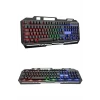 ieg™ RGB Işıklı Gaming Oyuncu Klavye Q Klavye Mouse Hediyeli