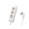 ieg™ Ri-Tech Topraklı Uzatma Kablosu 3 Priz 3 M - Beyaz