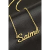 ieg™ Saime isimli kolye (Kişiye Özel)