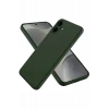 ieg™  Samsung Galaxy A06 Kılıf First Silikon - Koyu Yeşil