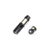 ieg™ Şarjlı LED El Feneri - 14500 Pil Dahil, 4 Işık Modu, Mini Boy
