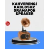 ieg™ Şarjlı Mini Retro Radyo Bluetooth Hoparlör Çoklu Bağlantı Seçenekli